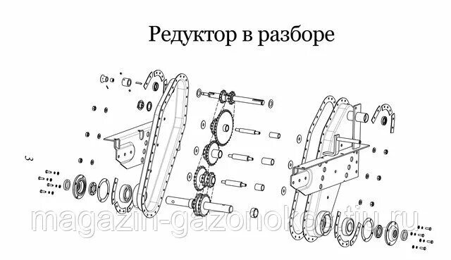 Ремонт редуктора мотоблока нева своими руками Подшипник игольчатый HK1010 для мотоблока Целина МБ от компании ГАЗОНОКОСИЛЬЩИК 