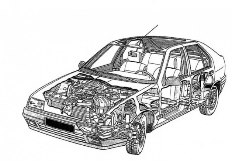 Ремонт рено своими руками Рено 19 1988-1996: Общие сведения об автомобилях Рено 19 (Информация для владель