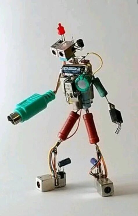 Ремонт робота своими руками Pin on enterasan & Interesting Robot art, Junk art, Waste art