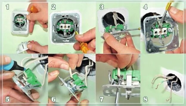 Ремонт розеток своими руками Замена розетки своими руками