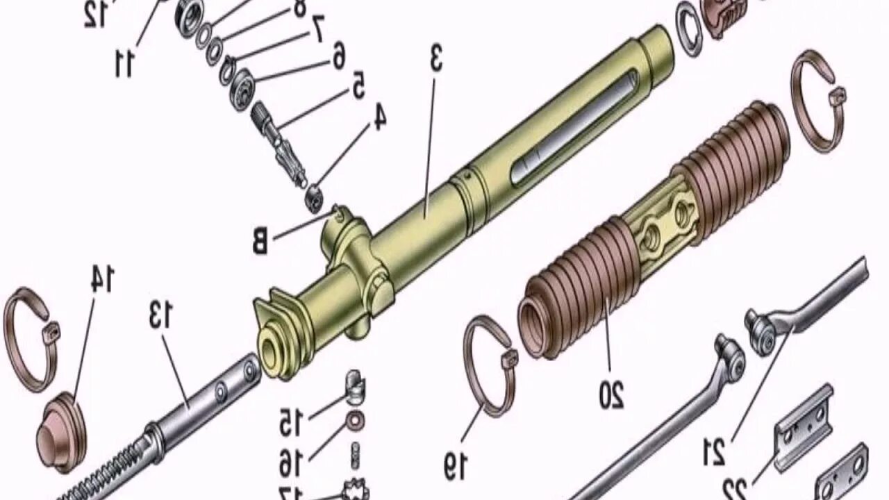 Ремонт рулевой рейки гранта с эур своими видео урок ремонт рулевой рейки калина своими руками - YouTube