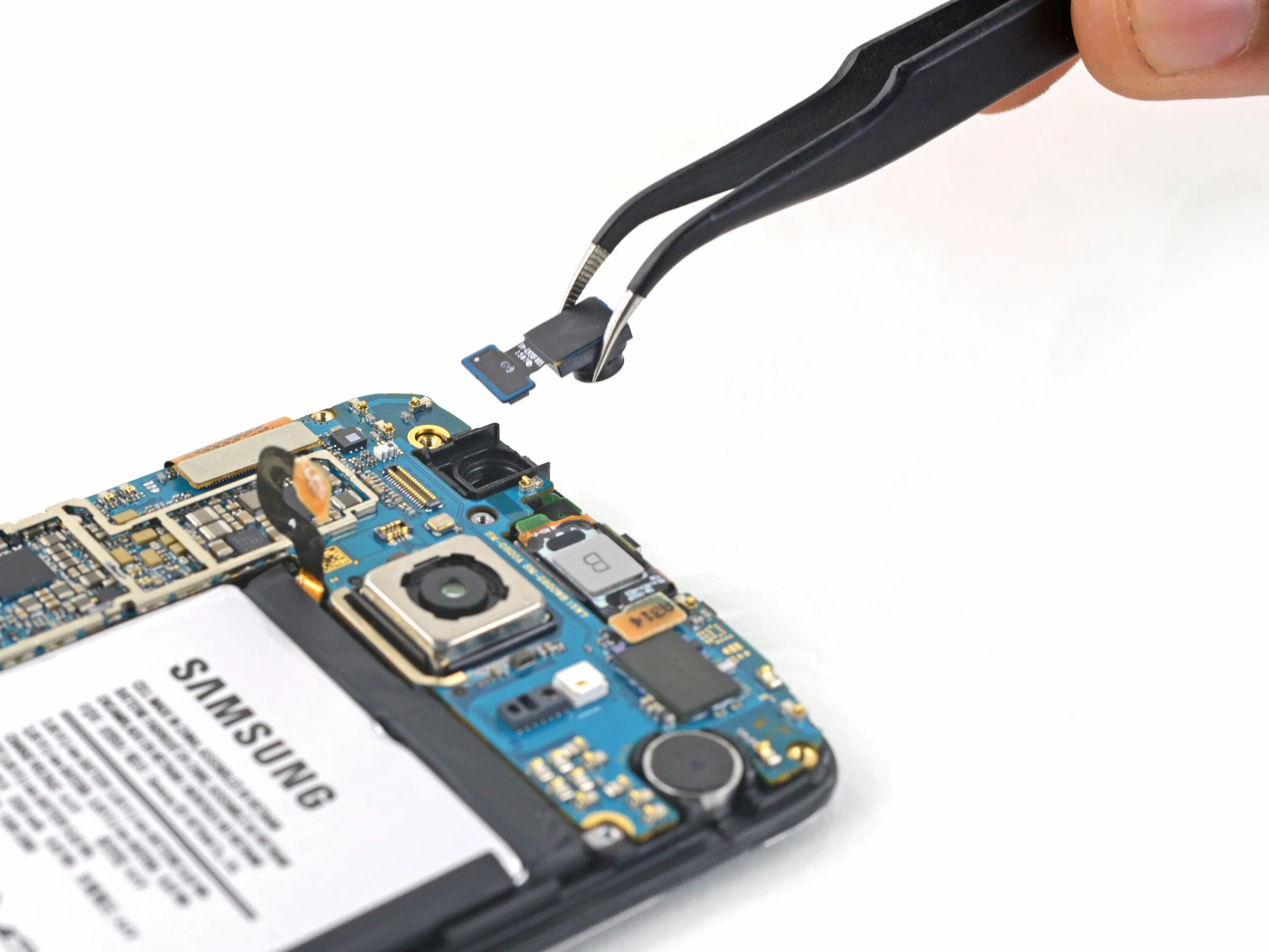 Ремонт samsung своими Samsung Galaxy S6 Front Facing Camera Replacement - iFixit Repair Guide