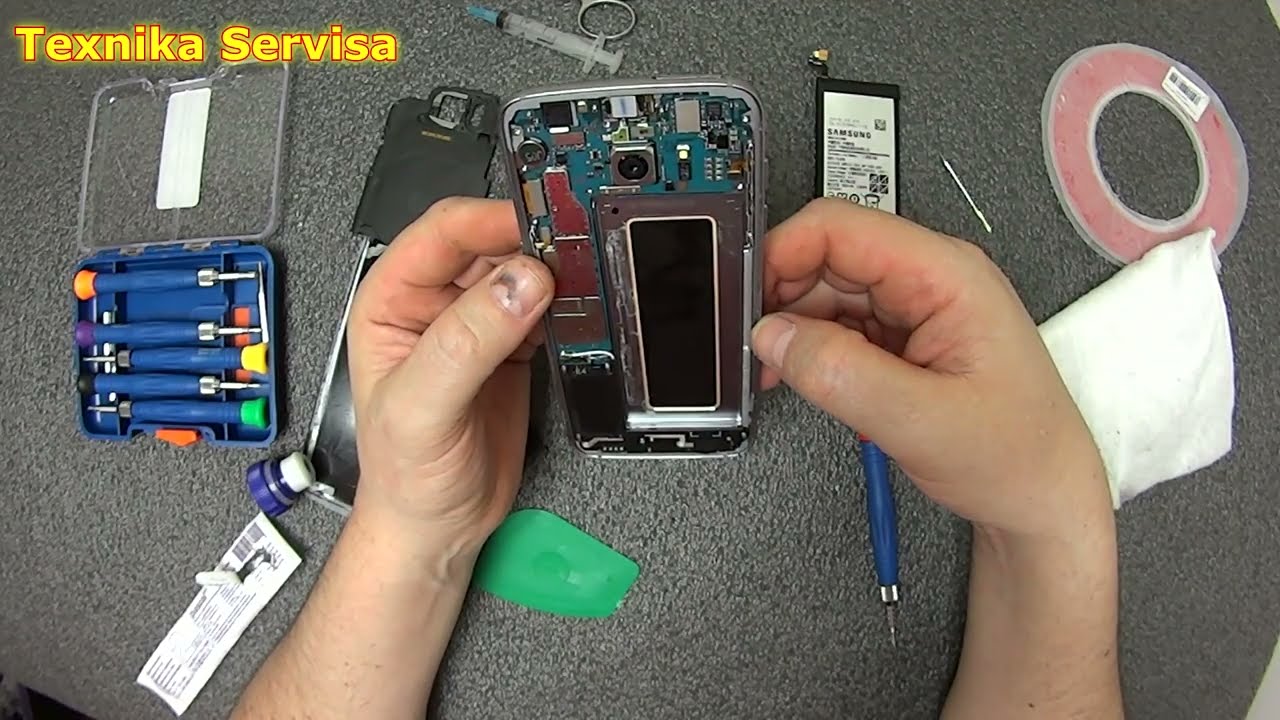 Ремонт samsung своими Замена дисплея самсунг своими руками