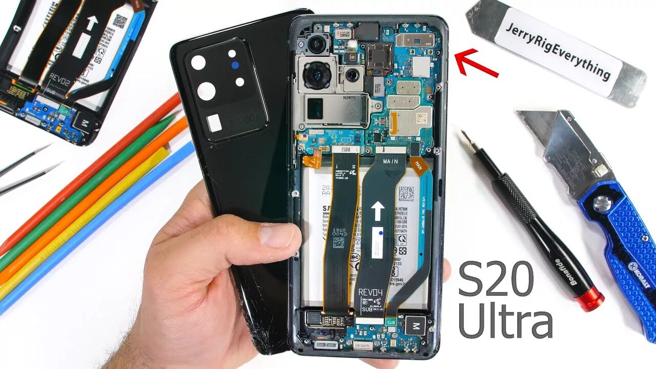 Ремонт samsung своими Samsung S20 Ultra 5G Teardown! - Is the 5G even real?! - YouTube