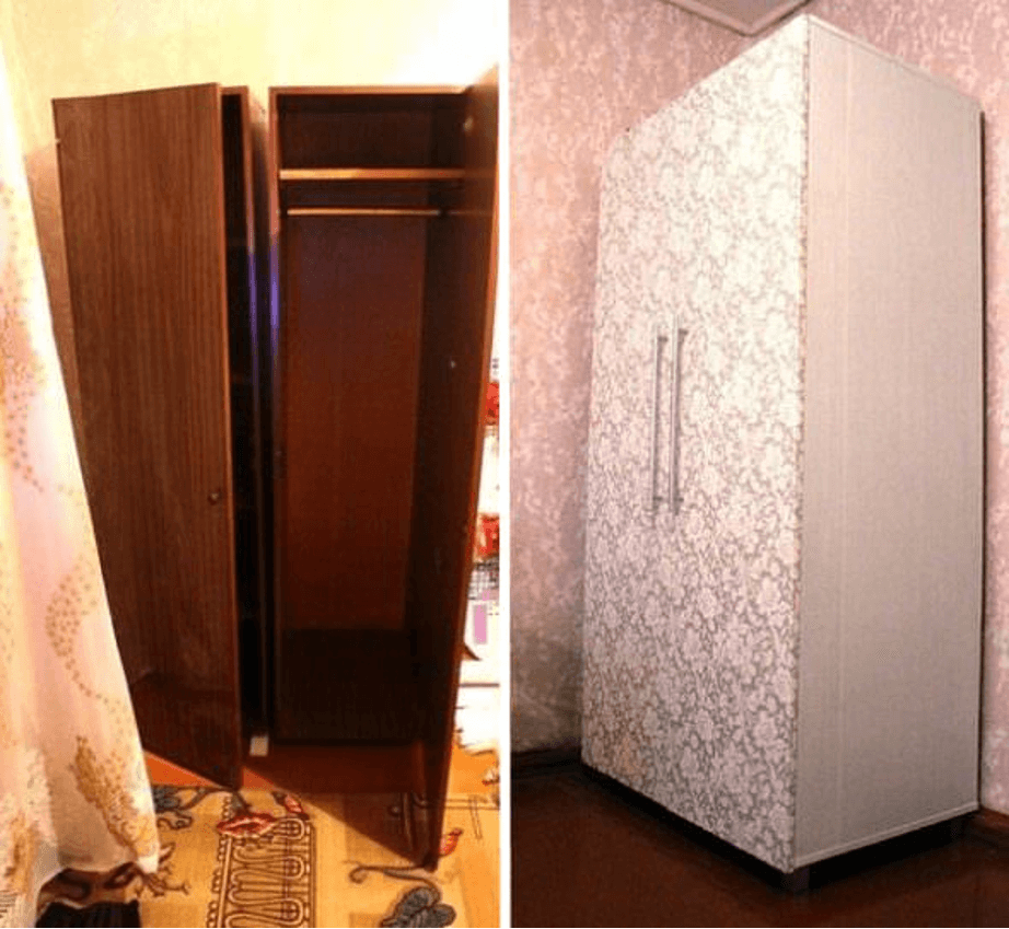 Pine wardrobe refurb & upcycle Pine furniture makeover, Pine wardrobe, Upcycled 