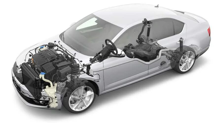 Skoda Octavia A5. Пошаговый ремонт в фотографиях 2012 PDF - Skoda Octavia Combi 