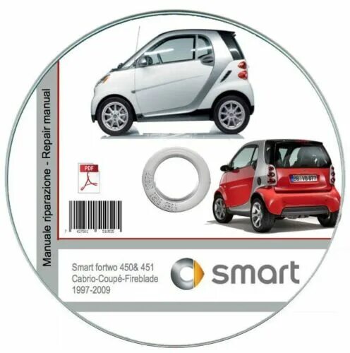 Ремонт смарт своими руками Smart 451 fortwo 2007-2014 Reparaturanleitung Reparatur-Handbuch/Wartung/Technik