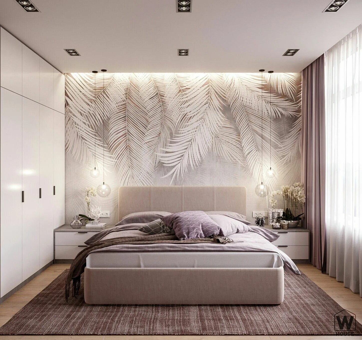 Ремонт спальни дизайн 2024 Pin on Дом Modern bedroom, Luxurious bedrooms, Interior design bedroom small