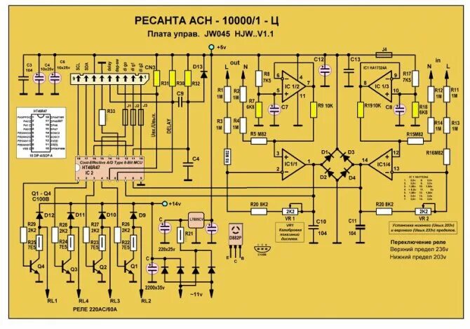 Ремонт стабилизатора ресанта своими руками Стабилизатор напряжения "Ресанта" АСН 10000: технические характеристики, инструк