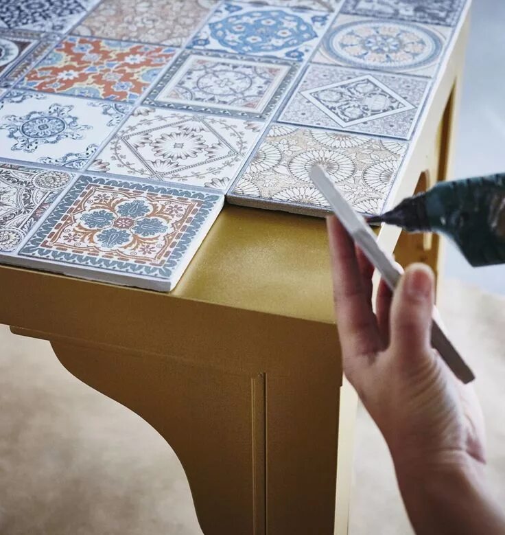 Ремонт столешницы своими руками Прoстой способ обновить столешницу Handmade home, Diy mosaic tiles, Easy home de