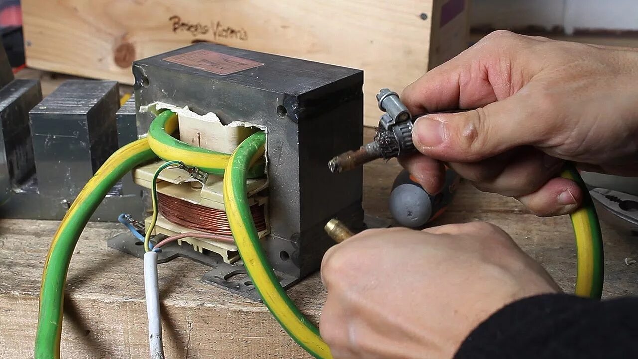 Ремонт сварка своими руками DIY Spot Welding Machine - YouTube