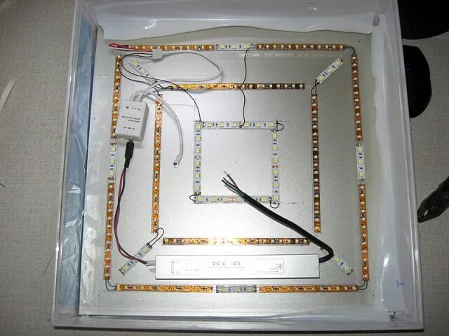 Ремонт светодиодной люстры своими руками Самодельная Люстра на светодиодах - ЯПлакалъ