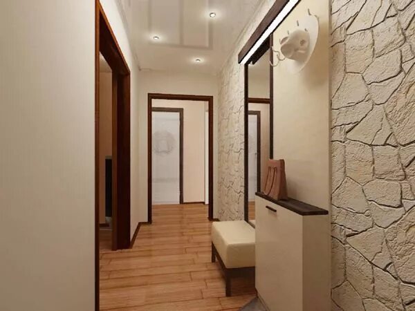 Ремонт своими руками коридор хрущевка Дизайн коридора и прихожей на InfoHome.com.ua Hallway design, Home diy, Design