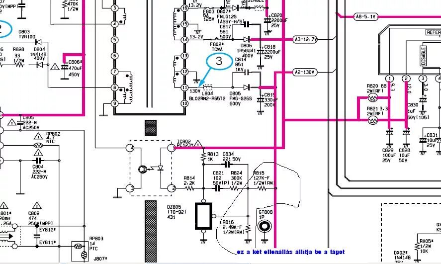 Ремонт телевизоров своими руками нет изображения Samsung CZ-683CN Ch: S51A Elektrotanya