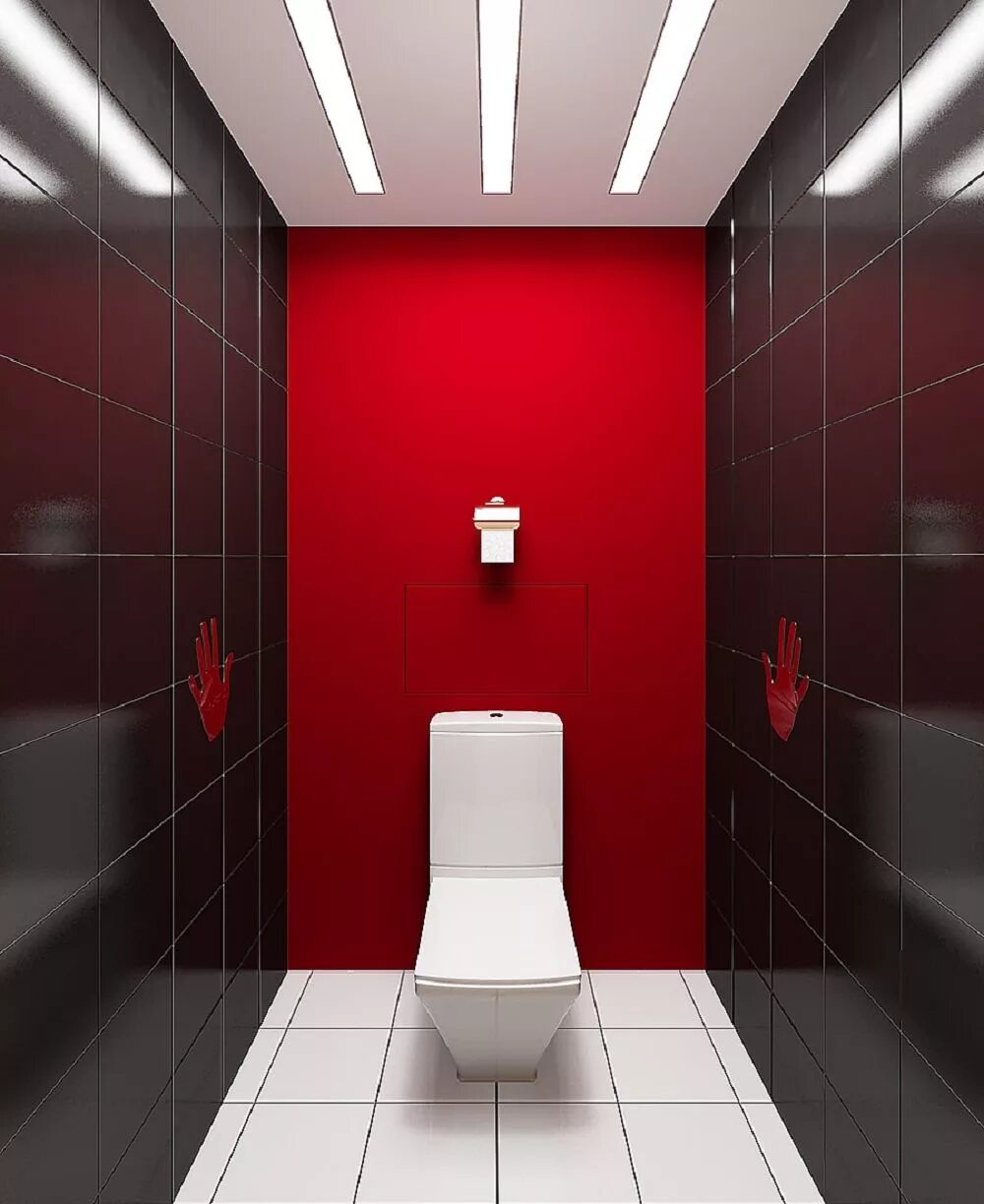 Ремонт туалета интерьер Дизайн туалета: фото Toilet design, Bathroom design small, Washroom design