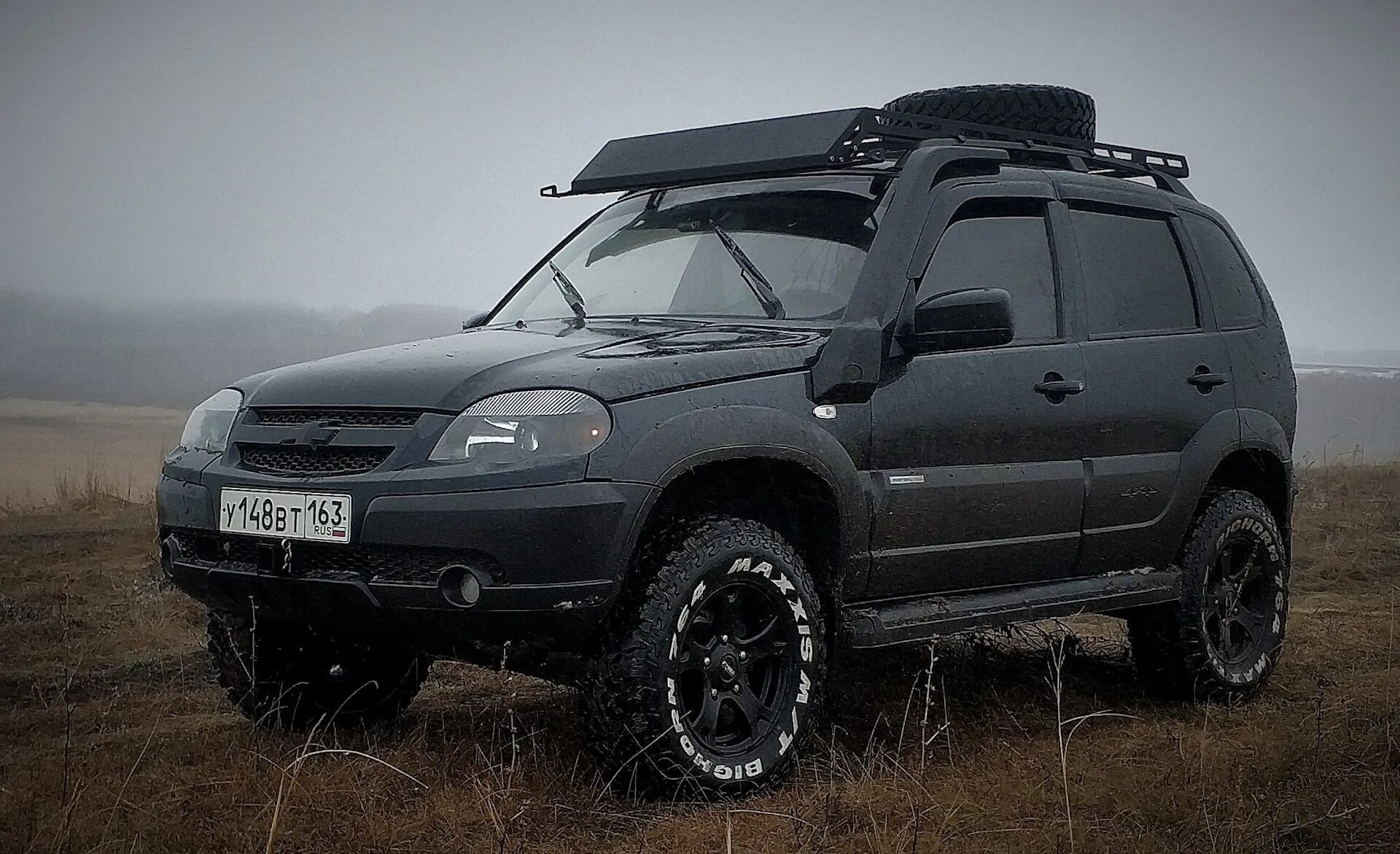 Ремонт тюнинг нива шевроле СИЛОВЫЕ ПОРОГИ ДЛЯ НИВА ШЕВРОЛЕ - Chevrolet Niva, 1,7 л, 2014 года аксессуары DR