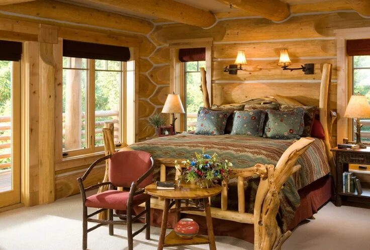 Ремонт в деревянном своими руками Lifeline Interior Light Natural log home stain and Perma-Chink Light Gray log ho