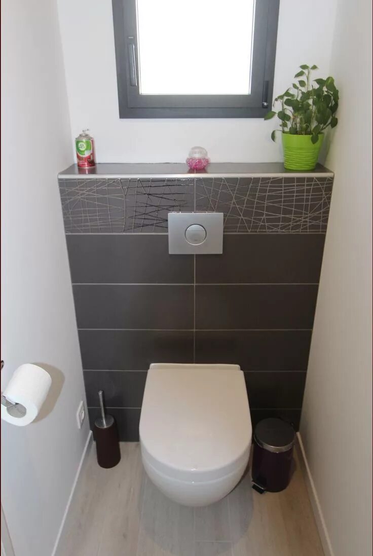 Ремонт в маленьком туалете фото Incroyable 1000 Ideas About Deco Wc On Pinterest Wc Suspendu Toilets And For Ide