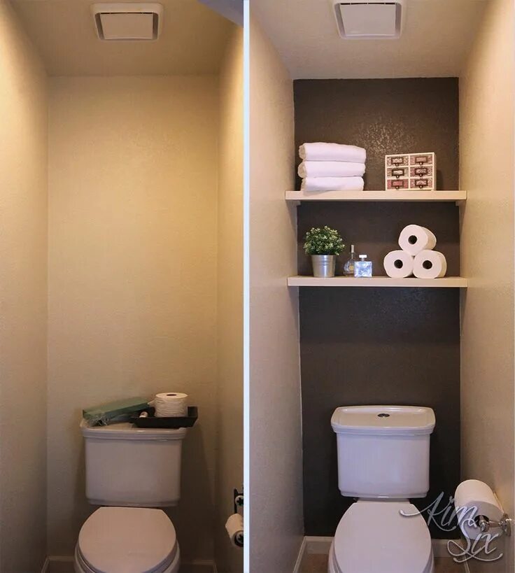 Pin on ŁAZIENKA Built in bathroom storage, Small toilet design, Basement bathroo