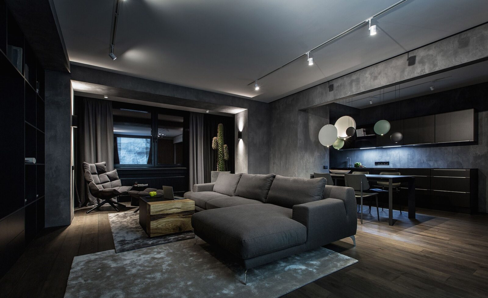 Ремонт в мужском стиле Dark interior - How Dark Interiors Impact Design - Portella