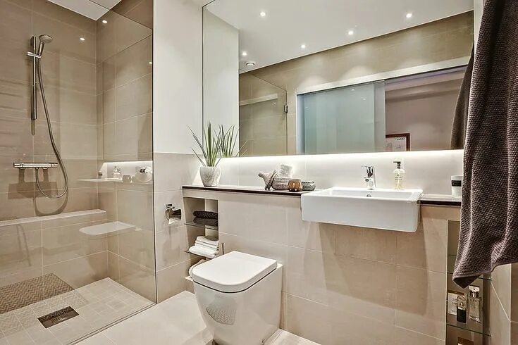 Ремонт ванной интерьер фото Квартира 35 кв.м. Bathroom layout, Bathroom style, Bathroom interior