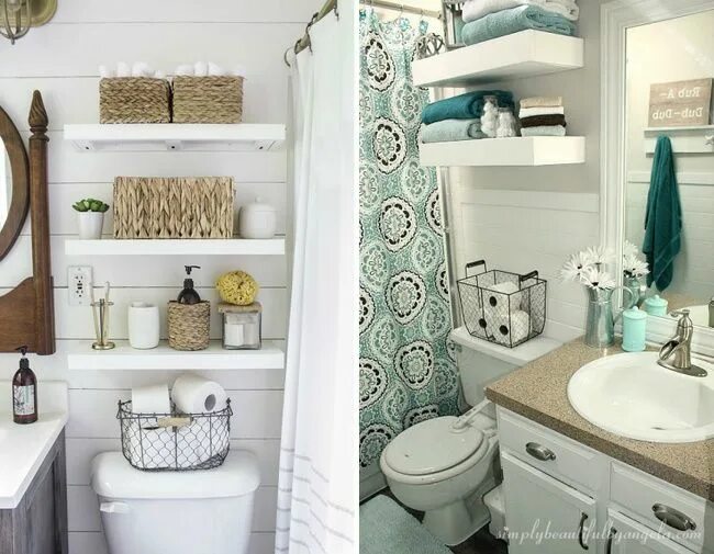 Ремонт ванной своими руками интересные идеи 13 Design Ideas to Smartly Organize a Tiny Bathroom Tiny bathroom, Tiny bathroom