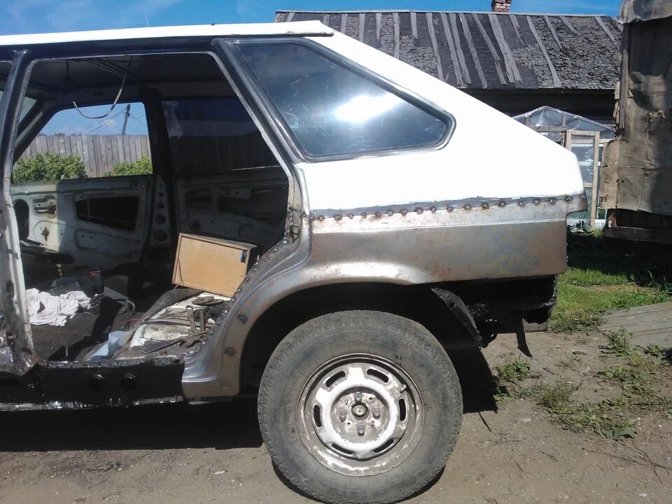 Ремонт ваз 2109 своими Кузовной ремонт. Сварочные работы. Часть 3. - Lada 2109, 1,5 л, 1987 года кузовн