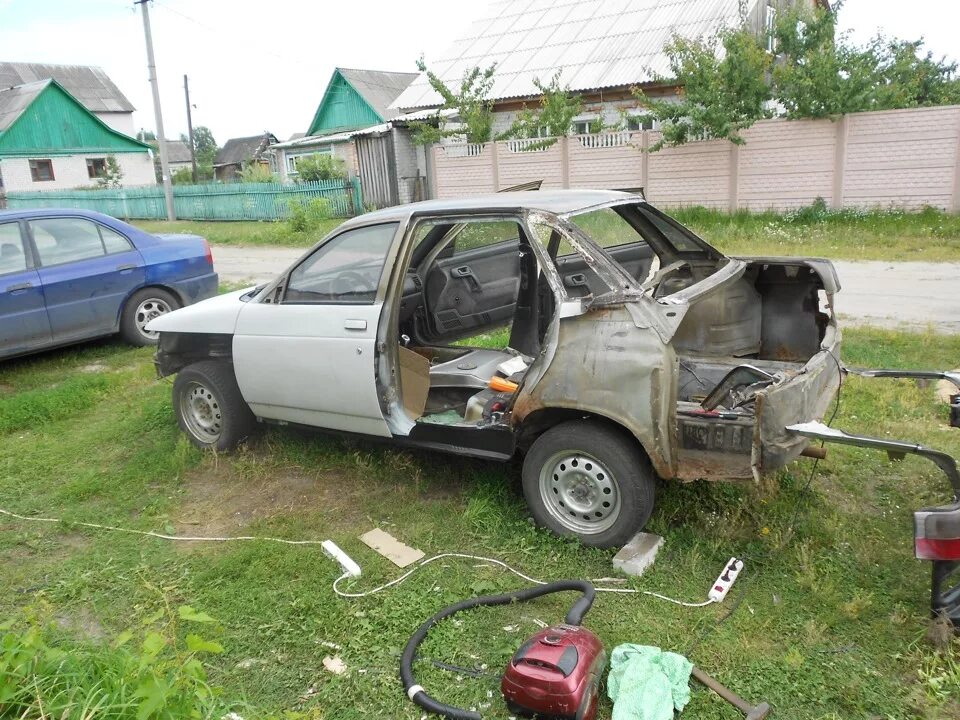 Ремонт ваз 2110 своими руками Восстановление гнилого кузова ВАЗ 2110 - Lada 21102, 1,5 л, 1999 года кузовной р