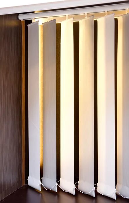 Ремонт вертикальных жалюзи своими Lined Vertical Blinds