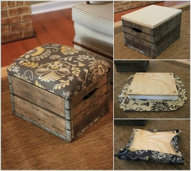 Ремонт ящиков своими руками Look at These Incredible Wooden Crate Furniture Ideas (With images) Wooden crate