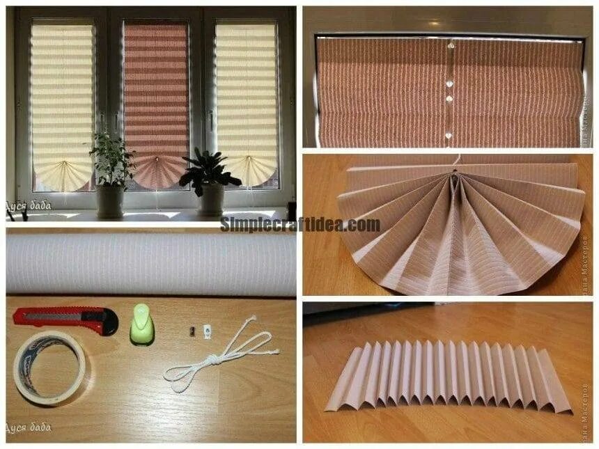 Ремонт жалюзи своими Blinds made of paper - Simple Craft Idea