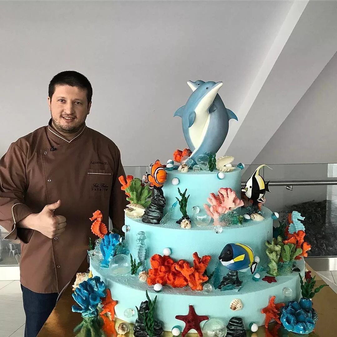 Ренат торты фото Ренат Агзамов Tortas artísticas, Pasteles increíbles, Tartas para niños