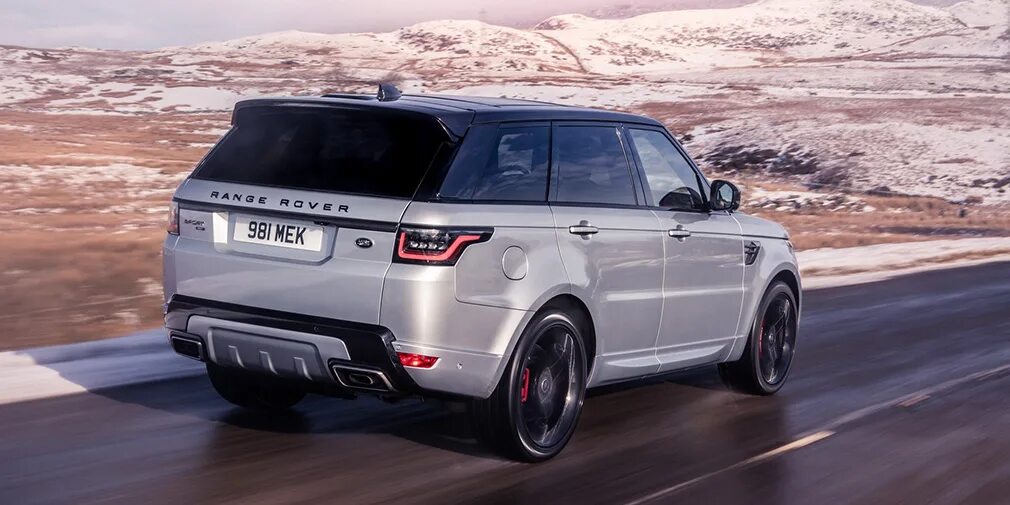 Рендж ровер спорт 2020 фото Range Rover Sport стал 400-сильным "мягким гибридом" :: Autonews