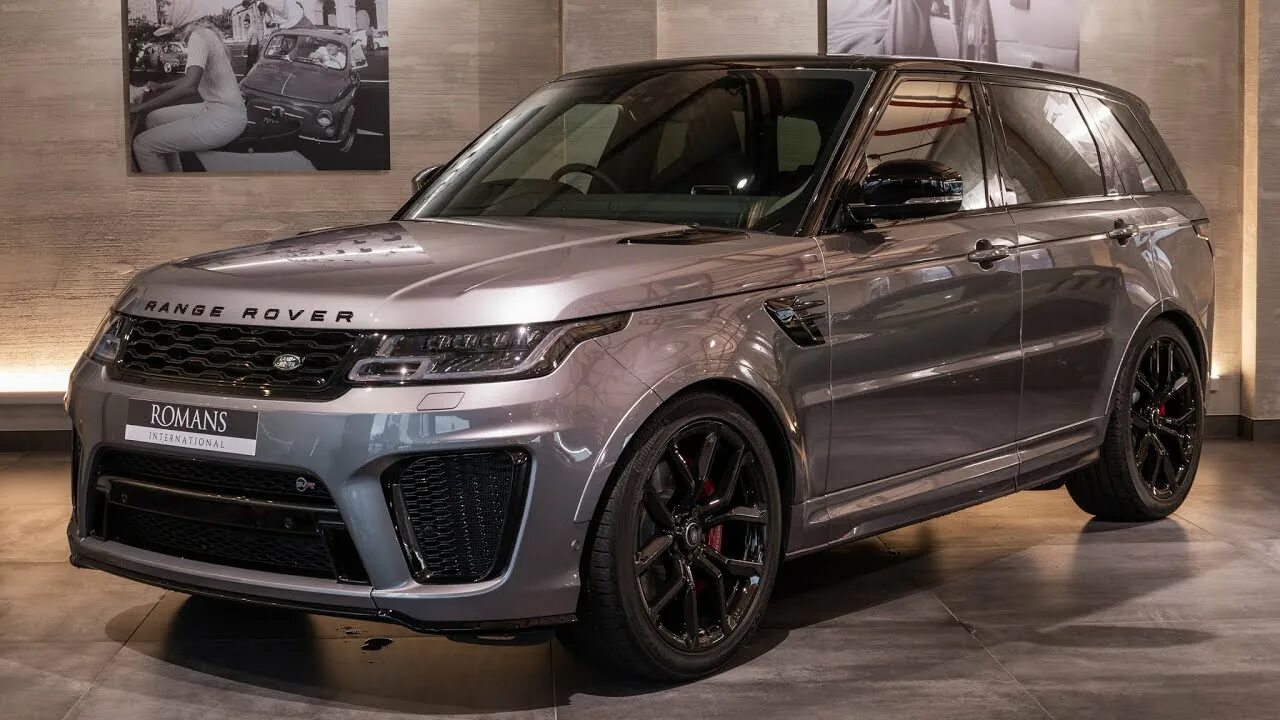 Рендж ровер спорт 2020 фото 2020 Range Rover Sport 5.0 SVR - Eiger Grey - Walkaround & Interior Romans Inter