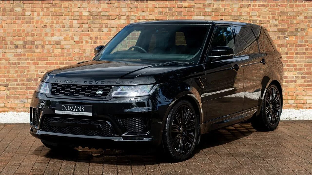 Рендж ровер спорт 2020 фото 2018 Range Rover Sport 4.4 SDV8 Autobiography Dynamic - Santorini Black - Walkar