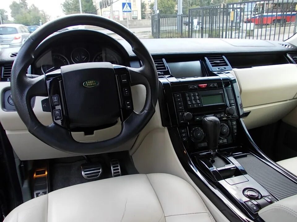 Рендж ровер спорт 2024 фото салона Решил попробовать Android - Land Rover Range Rover Sport (1G), 4,2 л, 2008 года 