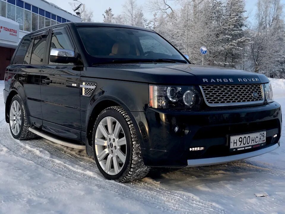 Рендж ровер спорт фото Обвес Автобиография результат - Land Rover Range Rover Sport (1G), 3,6 л, 2008 г