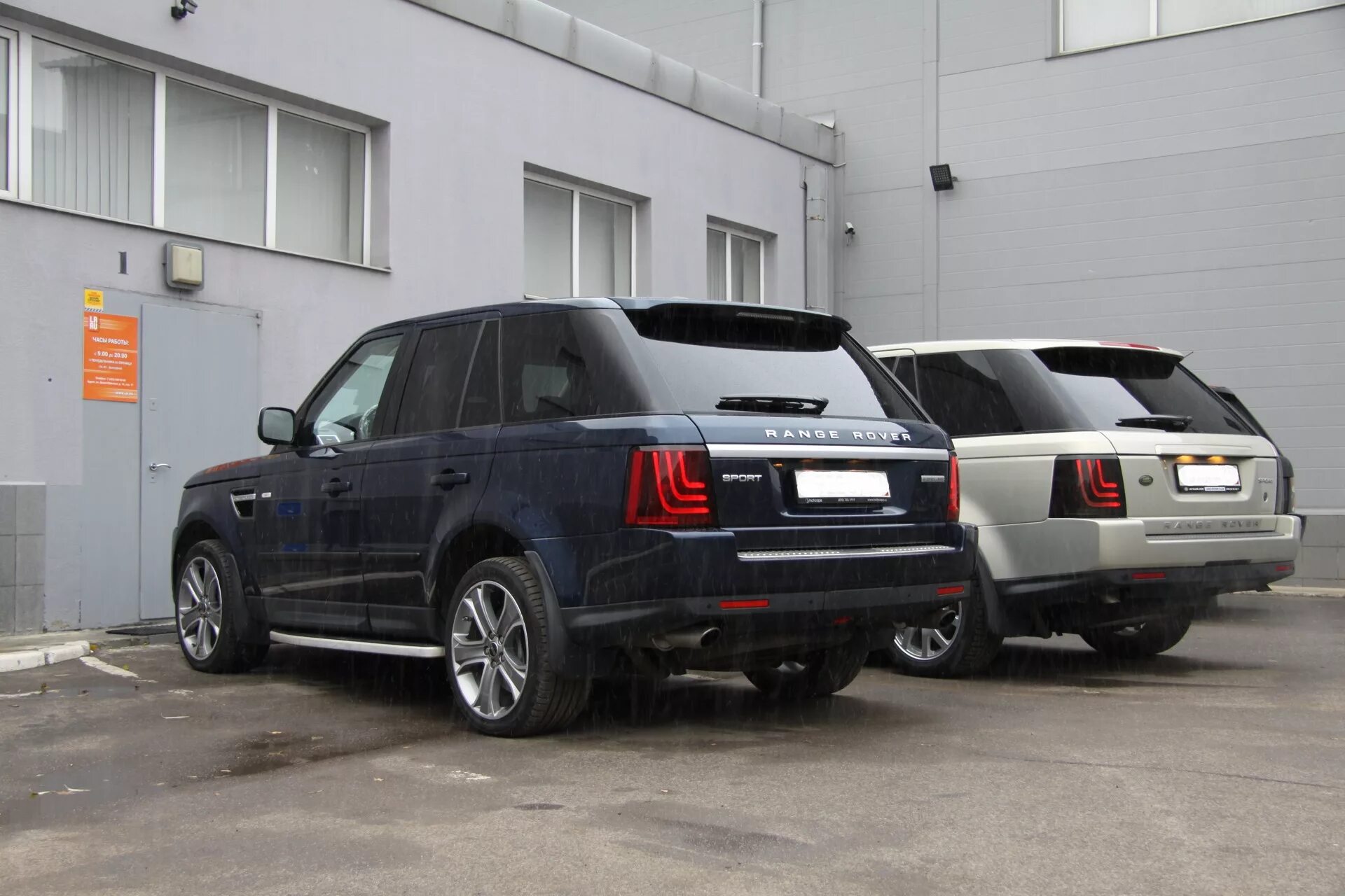 Рендж ровер спорт l320 тюнинг задние фонари Задние фонари Range Rover Sport 2005-2013 GLOHH - LR.RU на DRIVE2