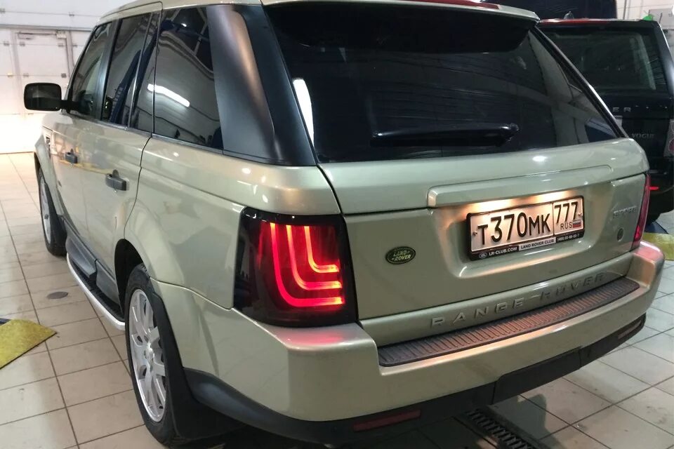 Рендж ровер спорт l320 тюнинг задние фонари Задние фонари GLOHH - примерка. - Land Rover Range Rover Sport (1G), 4,4 л, 2008