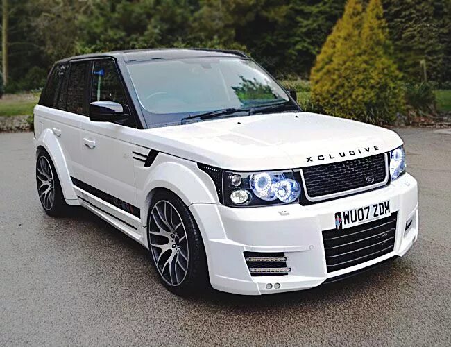 Рендж ровер спорт тюнинг фото Range Rover Sport Xclusive Wide Body Kit - Xclusive Customz Range rover, Range r