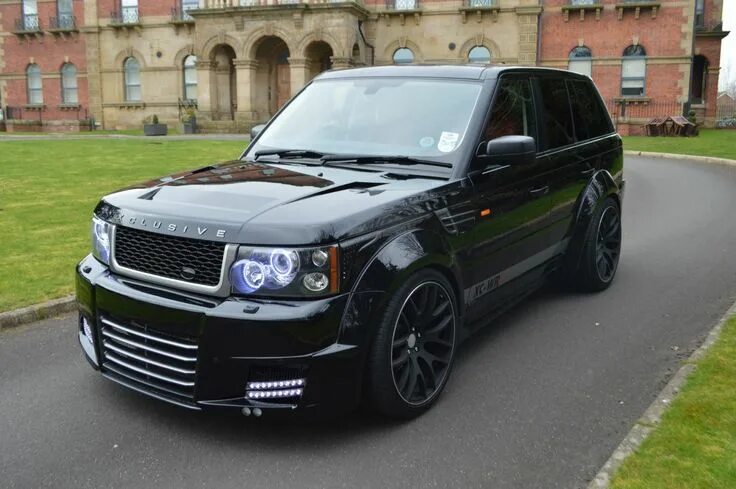 Рендж ровер спорт тюнинг фото Range Rover Sport Xclusive Wide Body Kit - Xclusive Customz Range rover, Range r