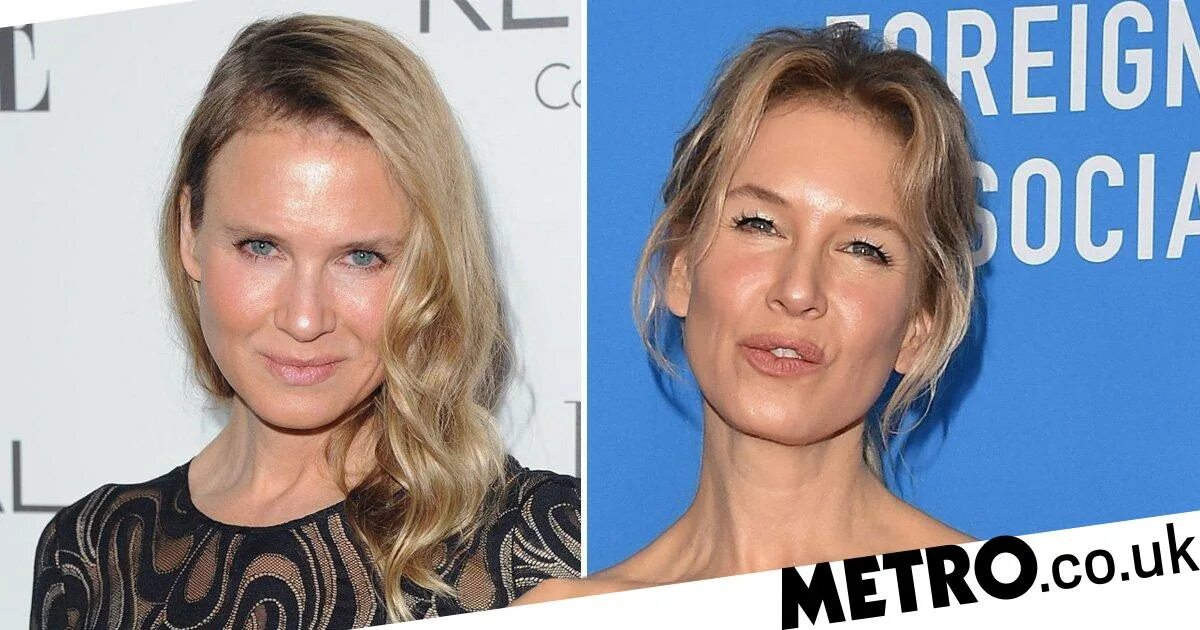 Рене зеллвегер до и после пластики фото Renée Zellweger talks plastic surgery and beauty standards Metro News