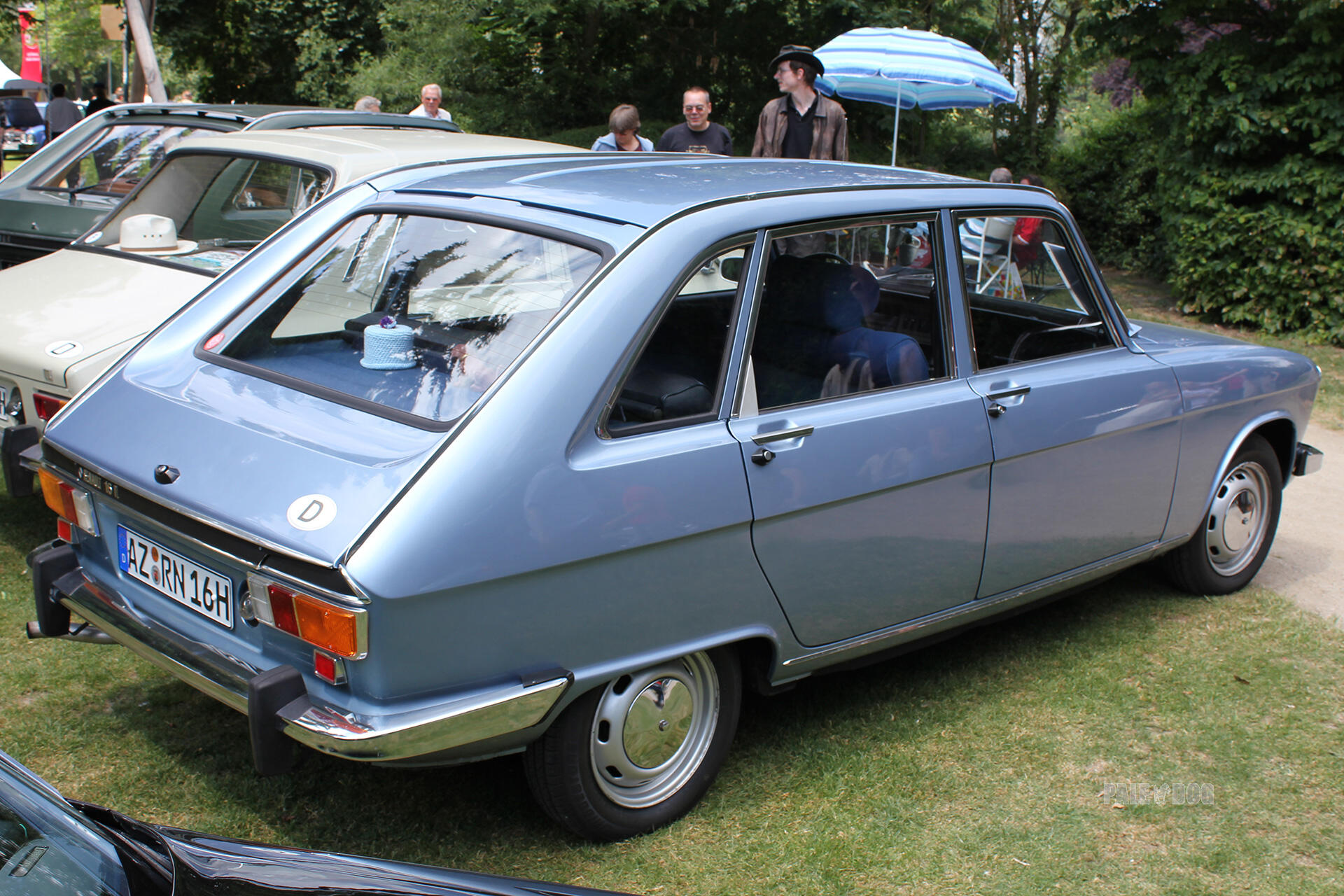 Рено 16 фото 1977 Renault 16 TL (rear view) 1970s Paledog Photo Collection