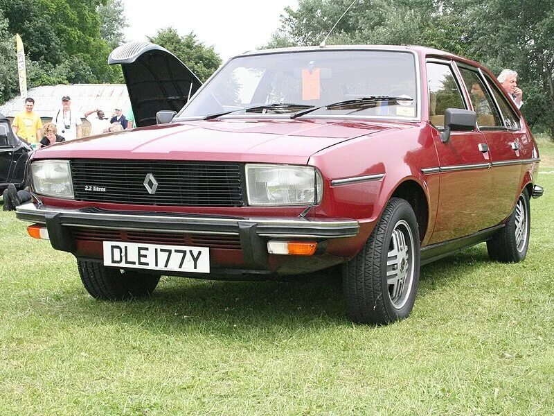 Рено 20 фото Файл:1983 Renault 20 TX automatique, front view.jpg - Википедия