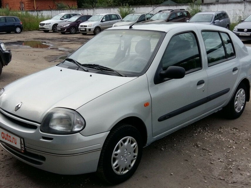 Рено 2001 года фото Купить б/у Renault Clio II 1.4 MT (75 л.с.) бензин механика в Рязани: серый Рено