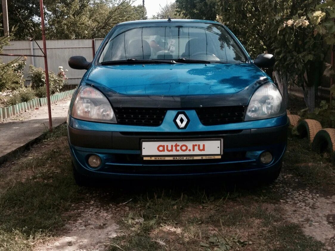 Рено 2002 года фото Купить б/у Renault Symbol I 1.4 MT (75 л.с.) бензин механика в Краснодаре: синий