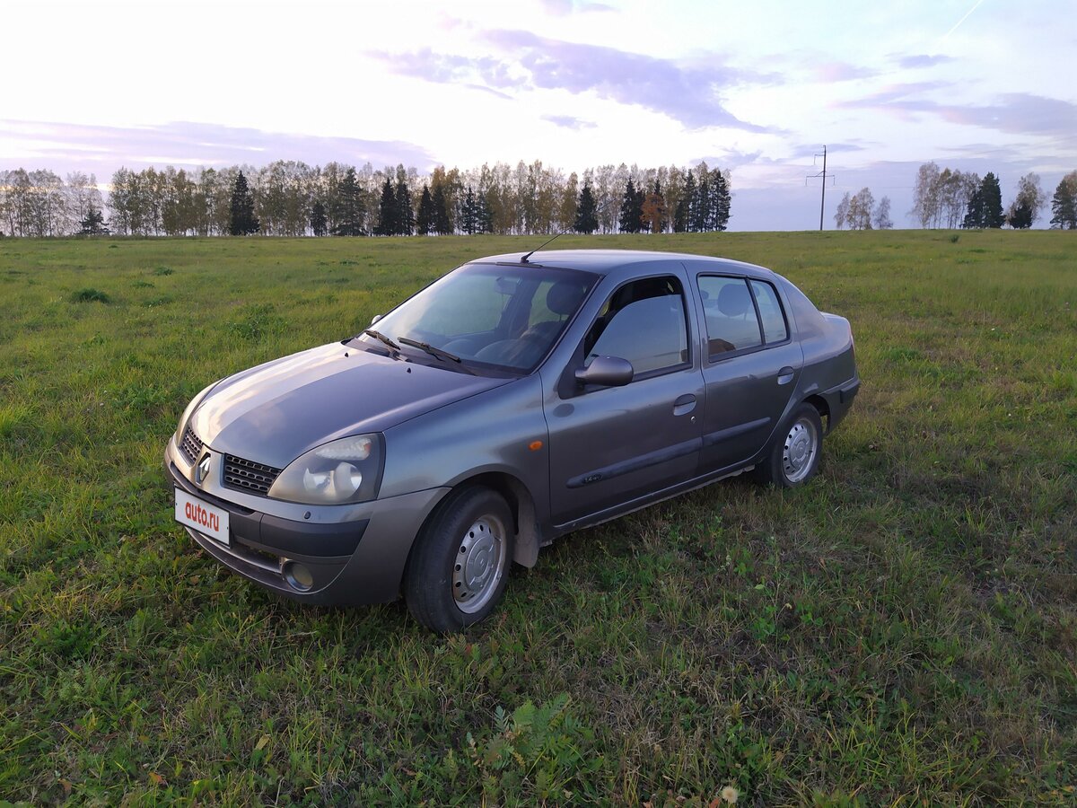 Рено 2003 года фото Купить б/у Renault Symbol I Рестайлинг 1.4 MT (98 л.с.) бензин механика во Влади