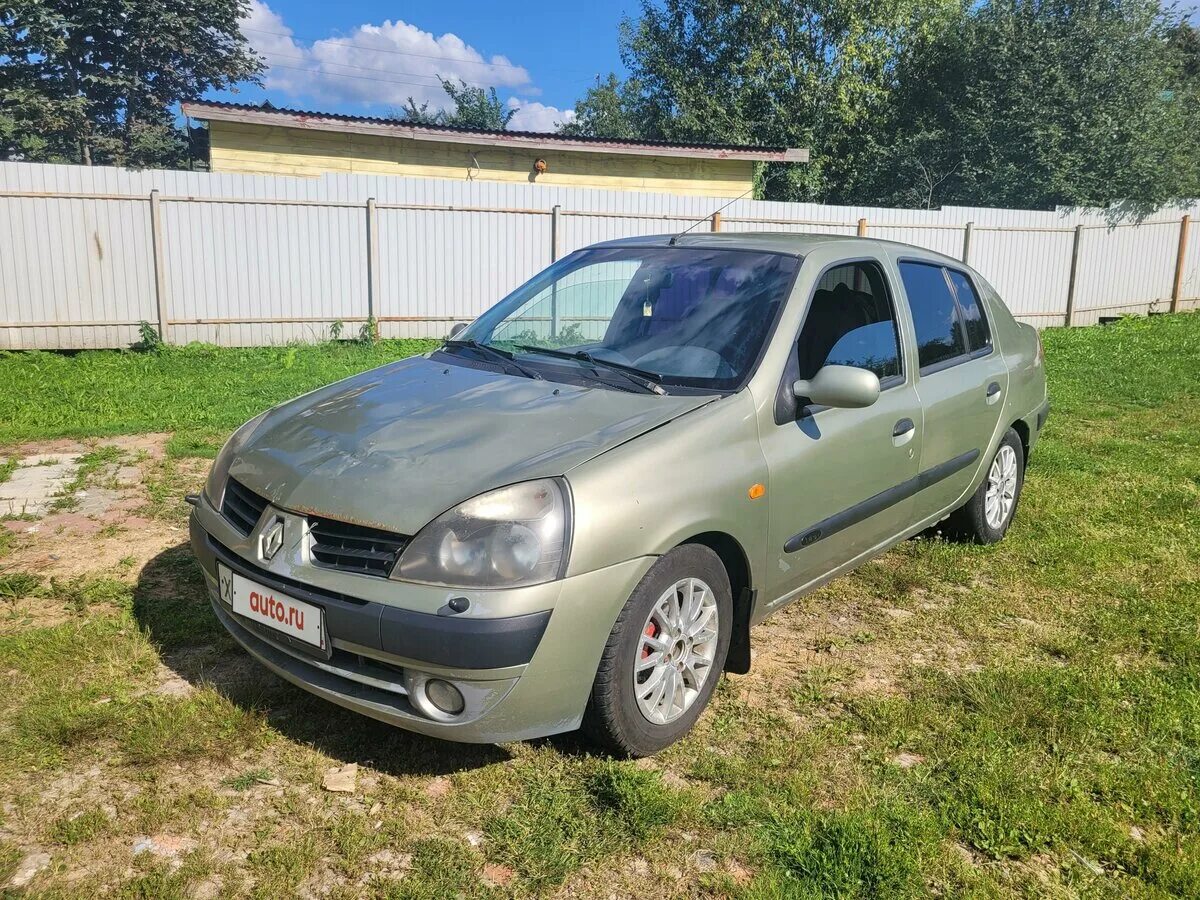 Рено 2003 года фото Купить б/у Renault Symbol I Рестайлинг 1.4 MT (98 л.с.) бензин механика в Дорохо