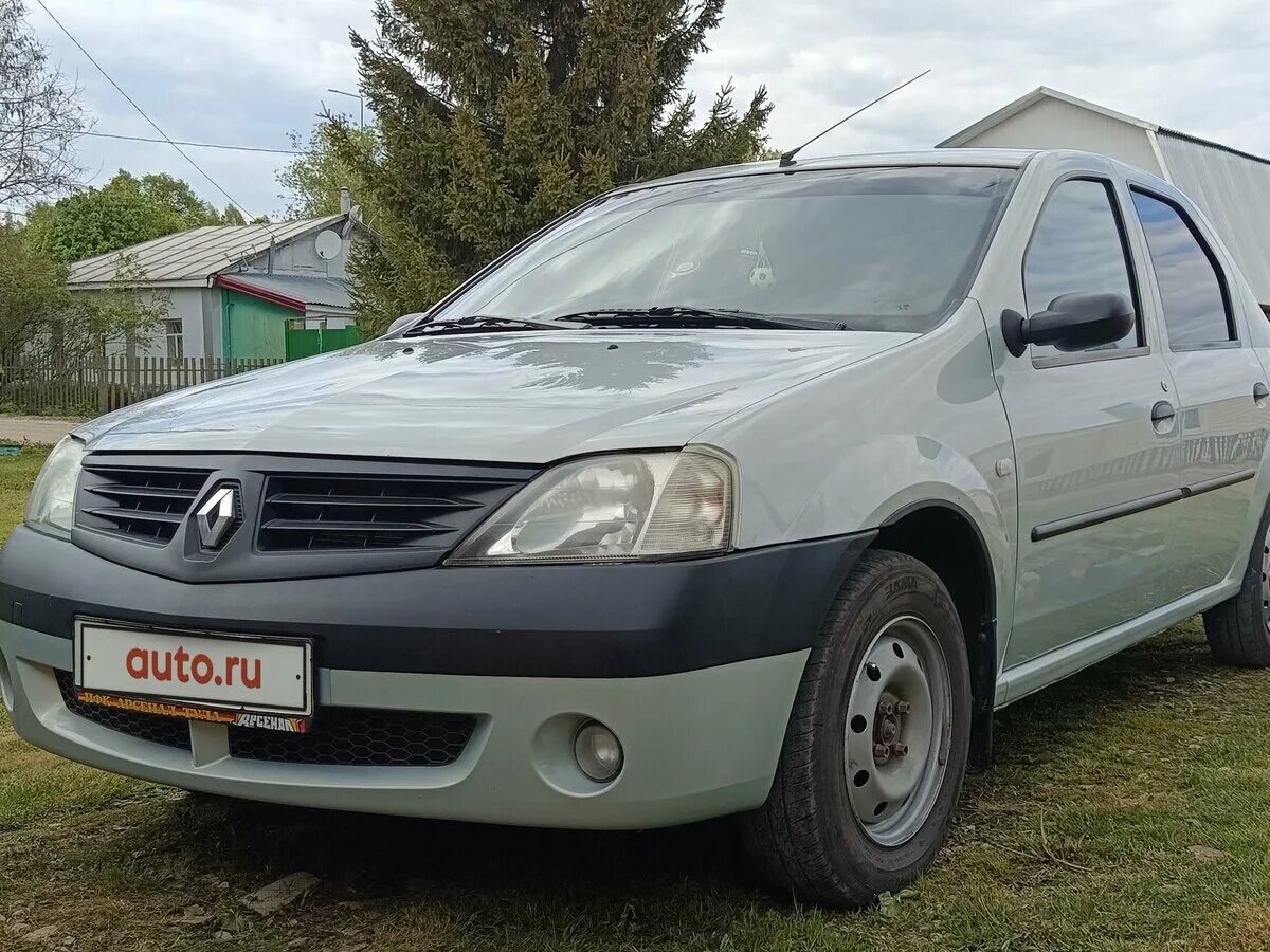 Рено 2006 года фото Купить б/у Renault Logan I 1.4 MT (75 л.с.) бензин механика в Туле: серый Рено Л