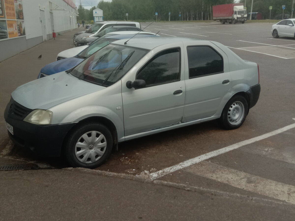 Рено 2006 года фото Купить б/у Renault Logan I 1.4 MT (75 л.с.) бензин механика в Перми: серый Рено 